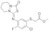 Methyl 2-[2-chloro-4-fluoro-5-[(3-oxo-5,6,7,8-tetrahydro-[1,3,4]thiadiazolo[3,4-a]pyridazin-1-ylidene)amino]phenyl]sulfanylacetate