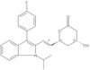 (4R,6S)-6-[(1E)-2-[3-(4-Fluorophenyl)-1-(1-methylethyl)-1H-indol-2-yl]ethenyl]tetrahydro-4-hydroxy-2H-pyran-2-one