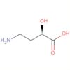 Butanoic acid, 4-amino-2-hydroxy-, (2R)-