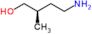 (2R)-4-amino-2-methylbutan-1-ol