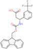(3R)-3-{[(9H-fluoren-9-ylmethoxy)carbonyl]amino}-3-[3-(trifluoromethyl)phenyl]propanoic acid