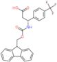 (3R)-3-{[(9H-fluoren-9-ylmethoxy)carbonyl]amino}-3-[4-(trifluoromethyl)phenyl]propanoic acid