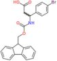 4-Bromo-β-[[(9H-fluoren-9-ylmethoxy)carbonyl]amino]benzenepropanoic acid