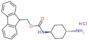 Carbamic acid, (trans-4-aminocyclohexyl)-, 9H-fluoren-9-ylmethyl ester, monohydrochloride