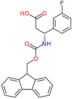 (3R)-3-{[(9H-fluoren-9-ylmethoxy)carbonyl]amino}-3-(3-fluorophenyl)propanoic acid