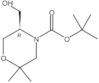 1,1-Dimethylethyl (5R)-5-(hydroxymethyl)-2,2-dimethyl-4-morpholinecarboxylate