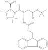 3-(1,1-Dimethylethyl) (βS,4S)-4-carboxy-β-[[(9H-fluoren-9-ylmethoxy)carbonyl]amino]-2,2,5-trimethyl-γ-oxo-3-oxazolidinebutanoate