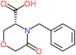(3R)-4-benzyl-5-oxo-morpholine-3-carboxylic acid