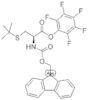 N(alpha)-fmoc-S-T-butyl-L-cysteine pentafluorophe.ester