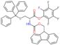 (2,3,4,5,6-pentafluorophenyl) (2S)-2-(9H-fluoren-9-ylmethoxycarbonylamino)-3-tritylsulfanyl-propanoate