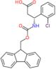 (3R)-3-(2-chlorophenyl)-3-{[(9H-fluoren-9-ylmethoxy)carbonyl]amino}propanoic acid