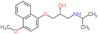 (2R)-1-(isopropylamino)-3-[(4-methoxy-1-naphthyl)oxy]propan-2-ol