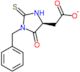 (1-benzyl-5-oxo-2-thioxoimidazolidin-4-yl)acetic acid