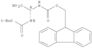 Acetic acid,[[(1,1-dimethylethoxy)carbonyl]amino][[(9H-fluoren-9-ylmethoxy)carbonyl]amino]-,(2R)- (9CI)