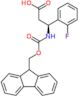 (3S)-3-{[(9H-fluoren-9-ylmethoxy)carbonyl]amino}-3-(2-fluorophenyl)propanoic acid