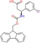 (3S)-3-(3-chlorophenyl)-3-{[(9H-fluoren-9-ylmethoxy)carbonyl]amino}propanoic acid