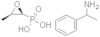 Phosphonic acid, P-[(2R,3S)-3-methyl-2-oxiranyl]-, compd. with (αR)-α-methylbenzenemethanamine (1:…