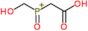(carboxymethyl)(hydroxymethyl)oxophosphonium