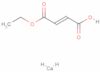 2-Butenedioic acid (2E)-, 1-ethyl ester, calcium salt (2:1)