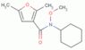 N-cyclohexyl-N-methoxy-2,5-dimethyl-3-furamide