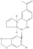 rel-1-[(3aR,4S,9bS)-4-(6-Bromo-1,3-benzodioxol-5-yl)-3a,4,5,9b-tetrahydro-3H-cyclopenta[c]quinolin-8-yl]ethanone