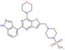 4-[2-(1H-indazol-4-yl)-6-[(4-methylsulfonylpiperazin-1-yl)methyl]thieno[3,2-d]pyrimidin-4-yl]morpholine