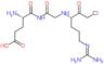 N-[({(1S)-1-(chloroacetyl)-4-[(diaminomethylidene)amino]butyl}amino)acetyl]-L-alpha-glutamine