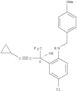 Benzenemethanol,5-chloro-a-(2-cyclopropylethynyl)-2-[[(4-methoxyphenyl)methyl]amino]-a-(trifluorom…