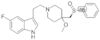 5-Fluoro-3-[2-[4-methoxy-4-[[(R)-phenylsulfinyl]methyl]-1-piperidinyl]ethyl]-1H-indole