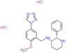 (2S,3S)-N-[2-methoxy-5-(1H-tetrazol-1-yl)benzyl]-2-phenylpiperidin-3-amine dihydrochloride