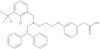 2-[3-[3-[N-[2-Chloro-3-(trifluoromethyl)benzyl]-N-(2,2-diphenylethyl)amino]propoxy]phenyl]acetic a…