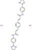 2-Propenamide, 3,3'-(1,4-phenylene)bis[N-[4-(4,5-dihydro-1H-imidazol-2-yl)phenyl]-, dihydrochloride