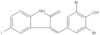 3-(3,5-Dibromo-4-hydroxybenzylidene)-5-iodo-2,3-dihydro-1H-indol-2-one