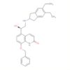 2(1H)-Quinolinone,5-[(1R)-2-[(5,6-diethyl-2,3-dihydro-1H-inden-2-yl)amino]-1-hydroxyethyl]-8-(phenylmethoxy)-