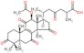 (12beta)-12-(acetyloxy)-3,7,11,15,23-pentaoxolanost-8-en-26-oic acid