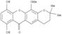 2H,6H-Pyrano[3,2-b]xanthen-6-one,3,4-dihydro-7,10-dihydroxy-12-methoxy-2,2-dimethyl-