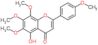 5-hydroxy-6,7,8-trimethoxy-2-(4-methoxyphenyl)-4H-chromen-4-one