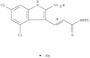 Acide 1H-indole-2-carboxylique, 4,6-dichloro-3-[(1E)-3-oxo-3-(phénylamino)-1-propényl]-, sel monos…