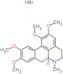 4H-Dibenzo[de,g]quinoline, 5,6,6a,7-tetrahydro-1,2,9,10-tetramethoxy-6-methyl-, hydrobromide (1:1)…