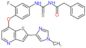 N-[(3-fluoro-4-{[2-(1-methyl-1H-imidazol-4-yl)thieno[3,2-b]pyridin-7-yl]oxy}phenyl)carbamothioyl]-2-phenylacetamide