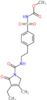 Methyl N-[[4-[2-[[(3-ethyl-2,5-dihydro-4-methyl-2-oxo-1H-pyrrol-1-yl)carbonyl]amino]ethyl]phenyl]s…