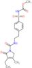 methyl N-[4-[2-[(3-ethyl-4-methyl-2-oxo-5H-pyrrole-1-carbonyl)amino]ethyl]phenyl]sulfonylcarbamate