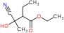 ethyl 3-cyano-2-ethyl-3-hydroxybutanoate