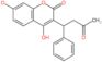 7-benzyloxy-4-hydroxy-3-(3-oxo-1-phenyl-butyl)chromen-2-one