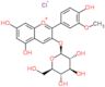 (2S,3R,4S,5S,6R)-2-[5,7-dihydroxy-2-(4-hydroxy-3-methoxy-phenyl)chromenylium-3-yl]oxy-6-(hydroxymethyl)tetrahydropyran-3,4,5-triol chloride