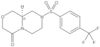 (9aR)-Hexahydro-8-[[4-(trifluoromethyl)phenyl]sulfonyl]pyrazino[2,1-c][1,4]oxazin-4(3H)-one