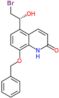 5-[(1R)-2-Bromo-1-hydroxyethyl]-8-(phenylmethoxy)-2(1H)-quinolinone