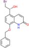 8-(benzyloxy)-5-[(1R)-2-bromo-1-hydroxyethyl]quinolin-2(1H)-one