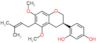 4-[(3R)-5,7-dimethoxy-6-(3-methylbut-2-en-1-yl)-3,4-dihydro-2H-chromen-3-yl]benzene-1,3-diol