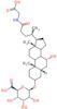 Glycochenodeoxycholic acid 3-glucuronide